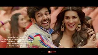 Luka Chuppi: Poster Lagwa Do Song | Kartik Aaryan, Kriti Sanon | Mika Singh , Sunanda Sharma