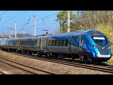 Trains at Lancaster, WCML, 10/04/2025