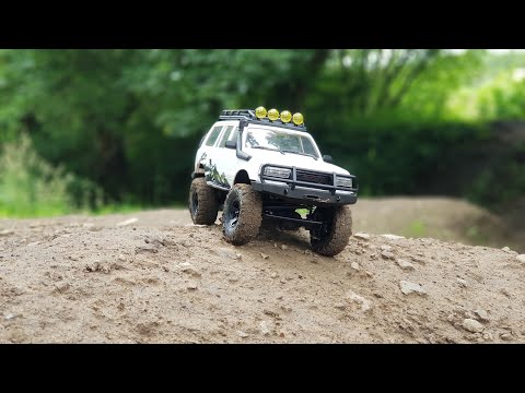 The NEW Eazy RC Patriot! Mini RC Toyota LC80 Trail Truck!