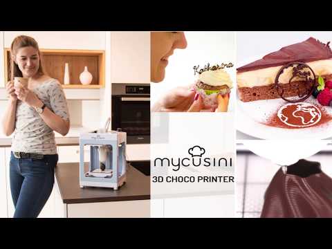 MyCusini 2.0 Chocolade 3D printer premium (grijs)