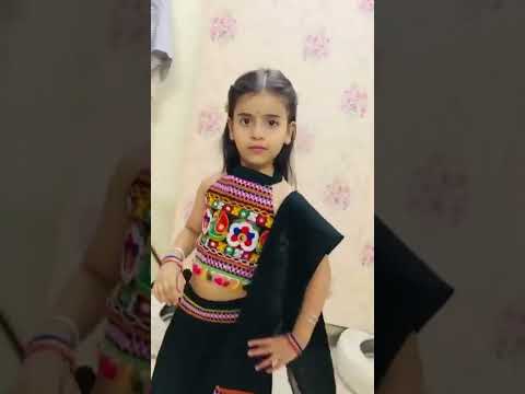 Cotton festive wear chaniya choli for kids, dry clean