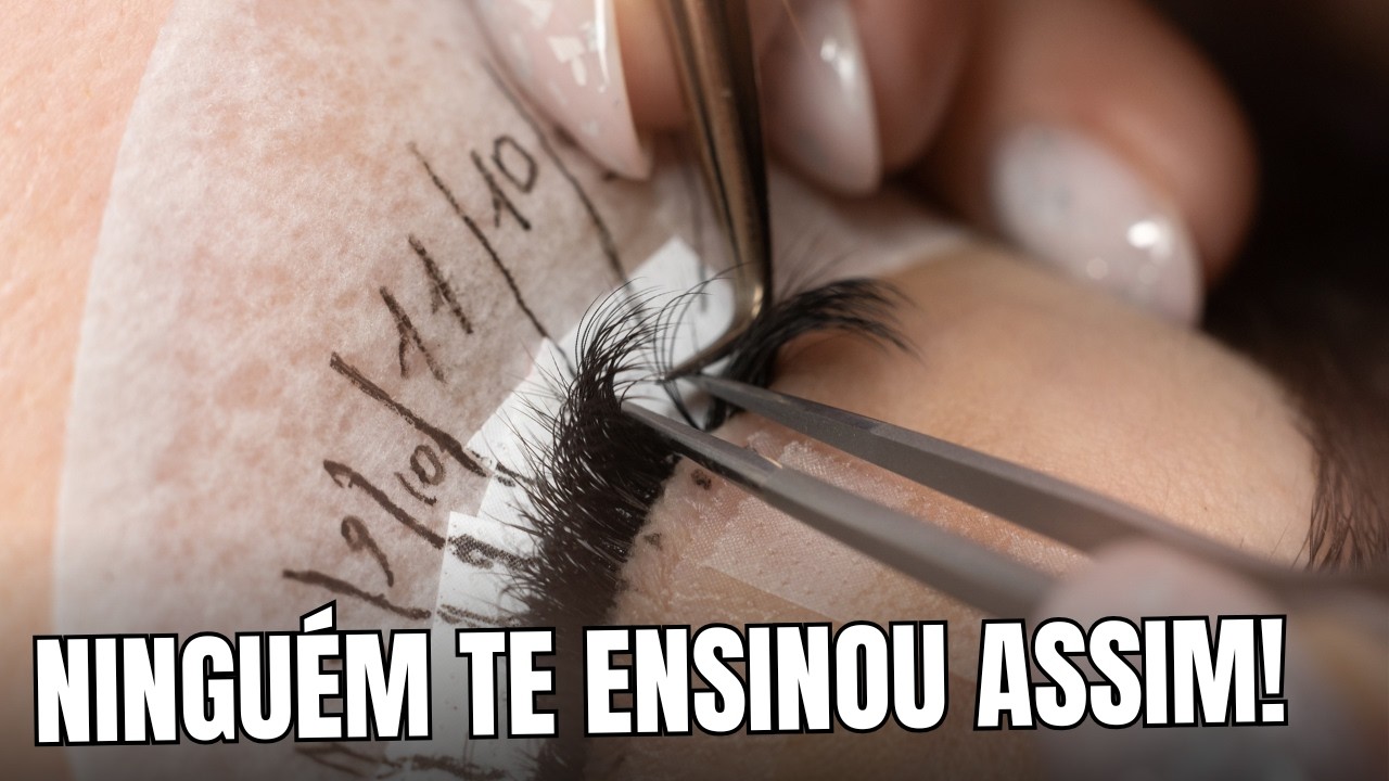 ✅SE NÃO APRENDER EXTENSÃO DE CÍLIOS COM ESSE VÍDEO - DESISTE!