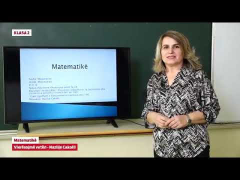 Klasa 2 - Matematikë - Vlerësojmë vetën