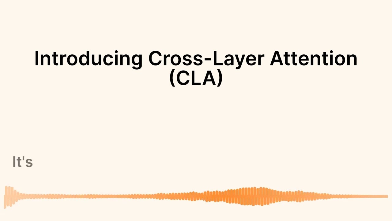 How Cross Layer Attention Reduces Transformer Memory Footprint