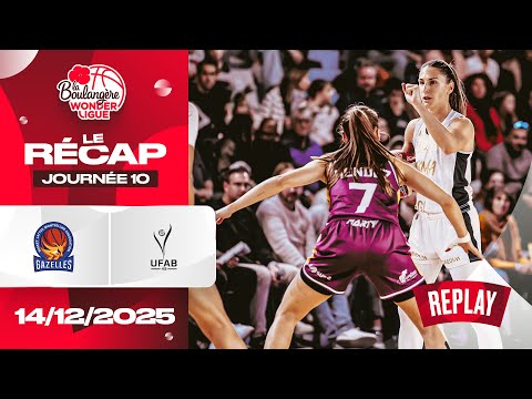 [RECAP] Lattes Montpellier - Angers | J10 La Boulangère Wonderligue 2025-2026