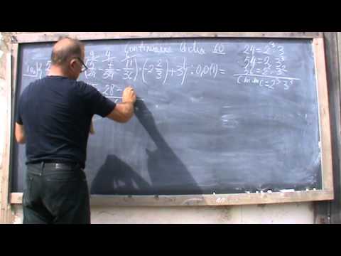 1. Bazele Matematicii: Lectia 62 - Continuam cu lectii din manualul de clasa a 7-a 1/7