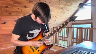 Children of Bodom - Next in Line (guitar solo cover, drop B tuning)