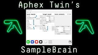 Video thumbnail for [Walkthrough] Samplebrain, Aphex Twin's New Sound Design Tool by uisato