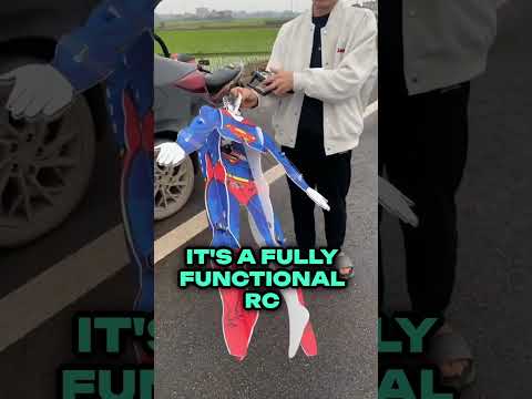 Homemade RC Superman—Can It Actually Fly? 🤯