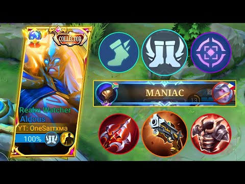 ALDOUS BEST NEW EMBLEMSET AND DAMAGE BUILD🔥 | ALDOUS BEST BUILD 2023