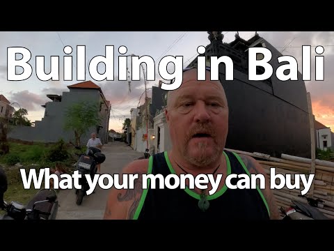 Building in Bali - What your money really gets you