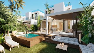 Uniek: Luxe nieuwbouw Ibiza villa's op loopafstand van Cala Tarida strand!