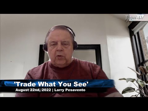 August 22nd, Trade What You See with Larry Pesavento on TFNN - 2022
