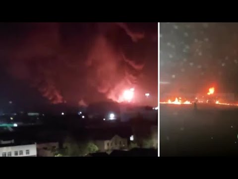 Flera drönarattacker mot Ryssland