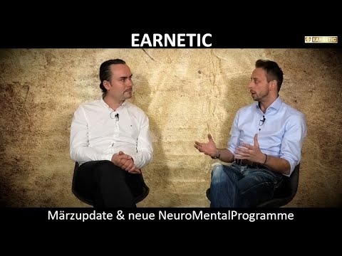 EARNETIC - Märzupdate & neue NeuroMentalProgramme