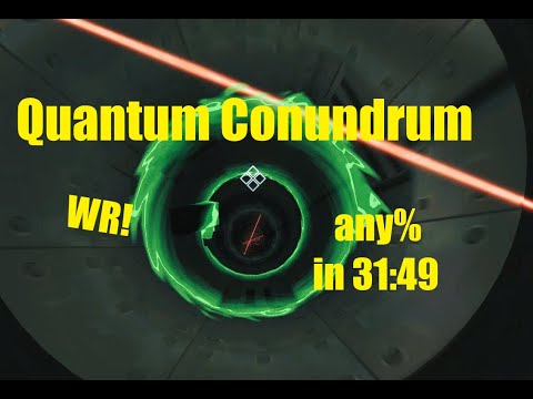 Quantum Conundrum any% speedrun in 31:49 (World Record)