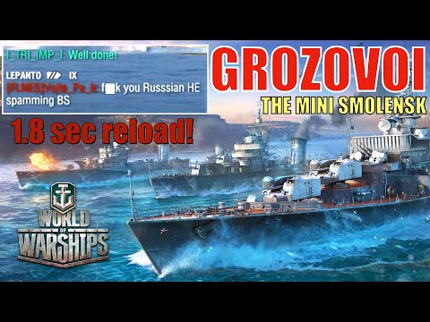 Grozovoi – Is This the New Mini Smolensk? Pissing off the world in world of warshps!