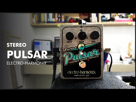 Electro-Harmonix Stereo Pulsar Analog Tremolo 2007 - Present - Blue image 6
