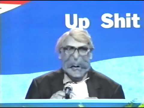 John Major disappears at a Tory conference | 1993