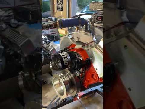 SBC Chevy 383 Stroker full roller AFR Heads Big Daddy Cam Test