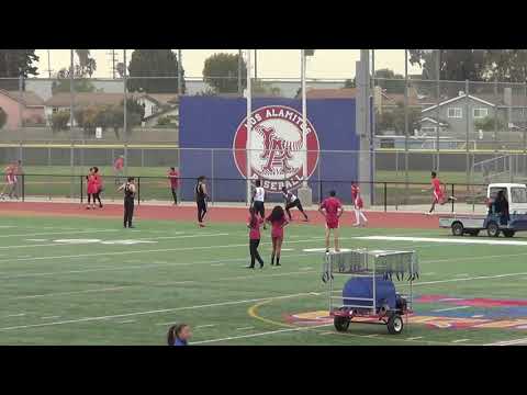 FSB & JVB 4x100m vs Servite & Rosary 3-7-18 - Los Alamitos Boys