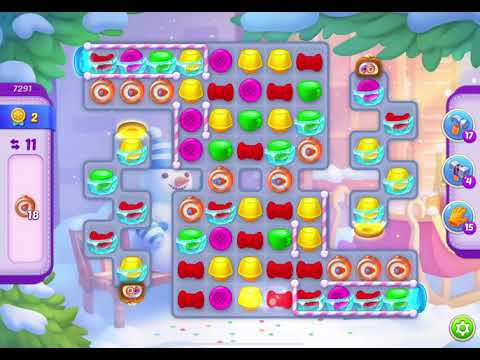 HomeScapes Level 7291 no boosters (12 moves)