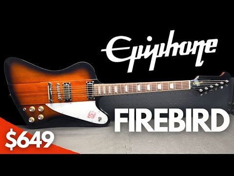 Epiphone Firebird with Rosewood Fretboard 2026 - Present - Vintage Sunburst image 12