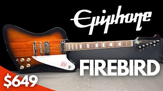 Video thumbnail for Epiphone FIREBIRD (BUY This Guitar) by Play and Trade Guitars
