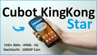 Cubot KingKong Star Review + GiveAway: 5G Outdoor Smartphone mit 5G, 2 Displays, 100MP & Nachtsicht