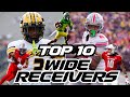 TOP 10 Wide Receivers in College Football