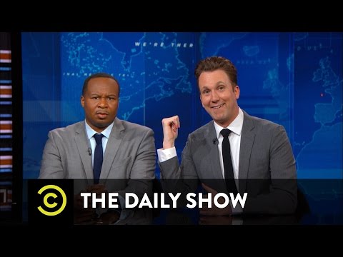 デイリーショー - 人種ベースのユーモアをナビゲートする方法 (The Daily Show - How to Navigate Race-Based Humor)