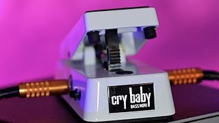Video thumbnail for Review Demo - Dunlop Cry Baby Bass Mini Wah by Premier Guitar