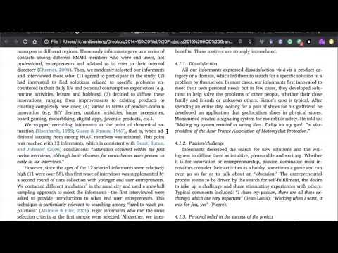 RB Research Methods S7a - Qualitative Data Analysis (Part 1)