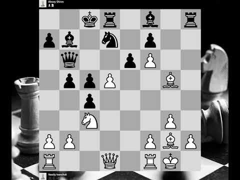 Vassily Ivanchuk vs Alexey Shirov, Hoogovens Group A, Wijk aan Zee NED, 16.01.1996