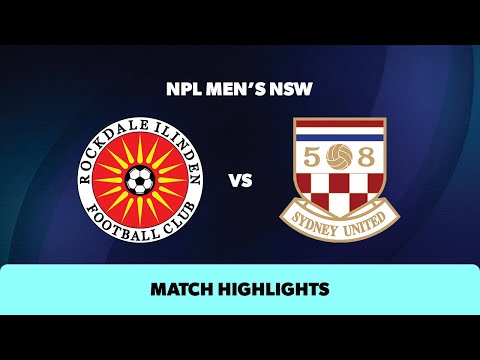 NPL Men's NSW Round 24 Highlights – Rockdale Ilinden v Sydney United 58