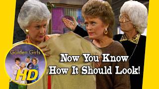 Dress Drama Ends as Dorothy Realizes Something Isn’t Right About Buddy. - Golden Girls HD