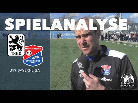 Die Spielanalyse | TSV 1860 München U19 - SpVgg Unterhaching U19 (U19-Bayernliga)
