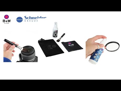 B + W Reinigungssets für Glas- und Kunsstoffoberflächen