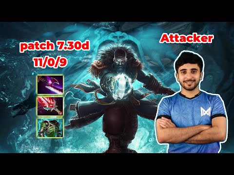 Attacker Guts Kunkka Mid - DOTA 2 7.30d - MMR rank - Dota2 Gameplay [Learn To PRO dota2]