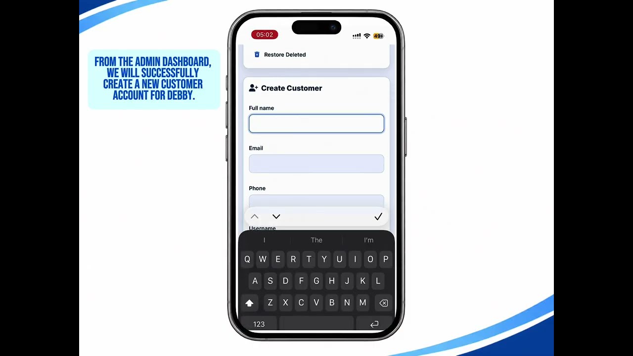 Demo Bank Finance application preview