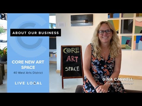 Live Local: Gina Caswell, Treasurer/Member of 40 West Arts District Core New Art Space