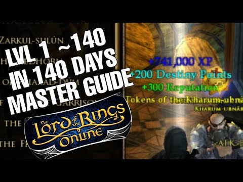 Level 140 in 140 Days LOTRO Solo Leveling Guide