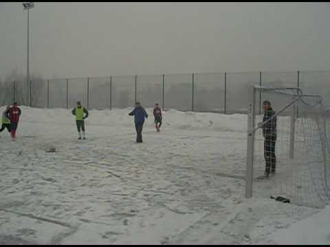 Finał Ligi Orlik Gdów, rzut karny Kornatka - Młyńska