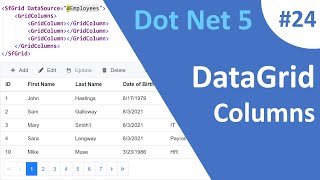 Download the video "ASP.NET Core Blazor | Datagrid Columns"