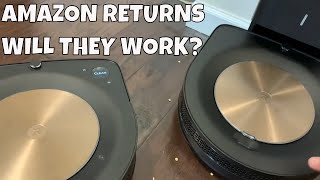 I got 2 iRobot Roomba S9+ Robot Vacuums on a Amazon Returns Pallet! Will they work?