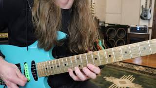 Video thumbnail for Economy picking exercise for 4 note groupings by Brandon Ellis