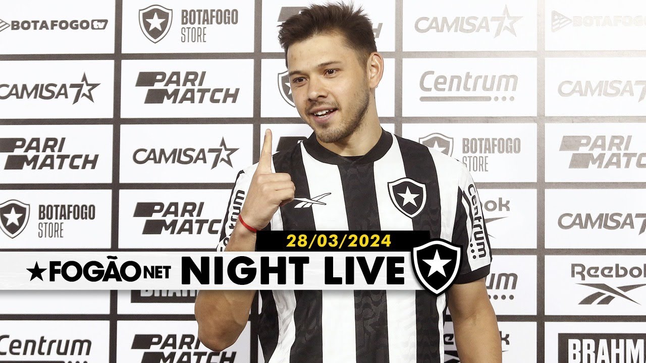 NIGHT LIVE | Óscar Romero camisa 70 do Botafogo; entrevista de Durcesio Mello
