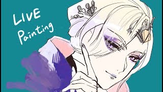 【ツイステ】藝大生が話しながらヴィル・シェーンハイトを描いていく生放送【作業用】