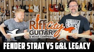 Video thumbnail for Fender Strat Vs G&L Legacy Shootout - Salutations America! by Rob Chapman