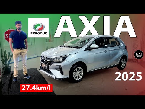 ලක්ෂ 82 ට Perodua Axia 2025 (G vs SE | 27.4 kmpl | D-CVT | Full Sinhala Review by MRJ #mrjinspire